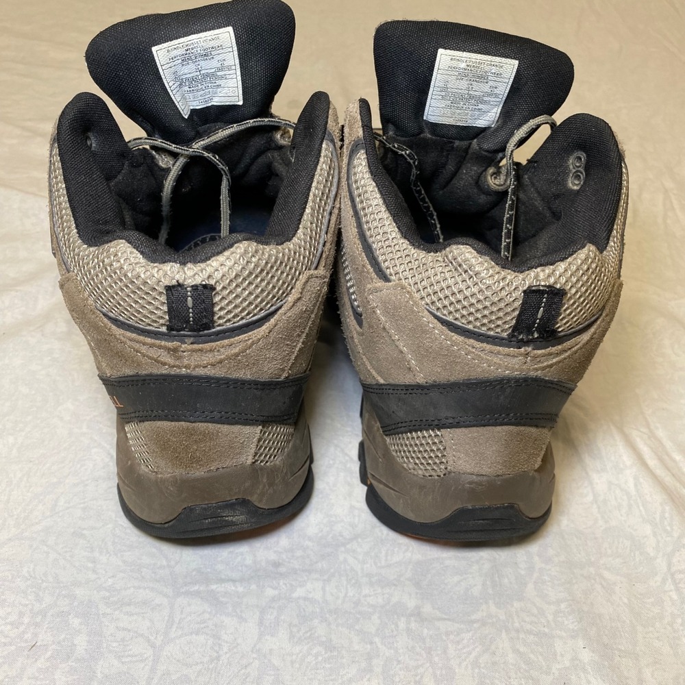 Merrell Moab Mid Waterproof Men's Hiking Boots US 11 Brindle J160976C - Picture 4 of 10